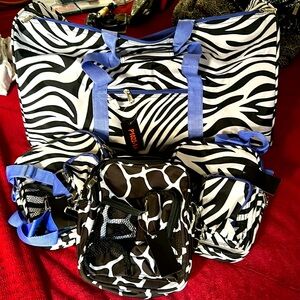 Duffle and 3 shoulder bags. Bundle